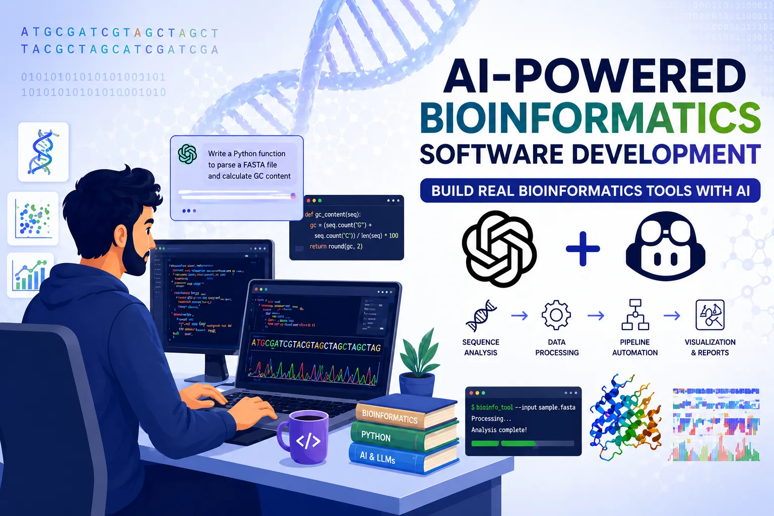Generative AI for Bioinformatics Software Development course