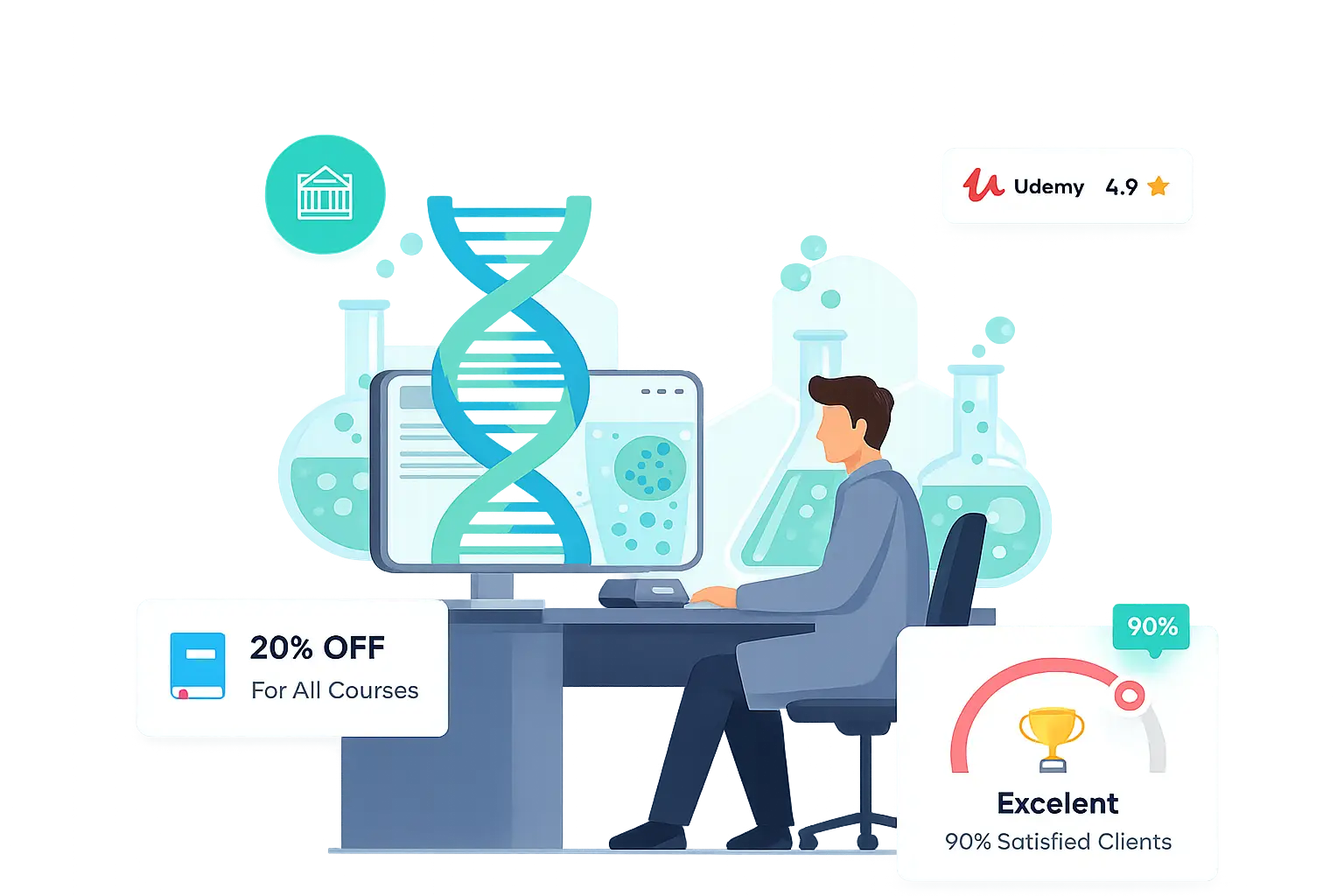 Trusted Bioinformatics Learning Platform